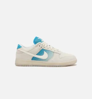 Nike Clothing Dunk Low Retro SE Ivory Blue Mens Lifestyle Shoe - Ivory/Blue