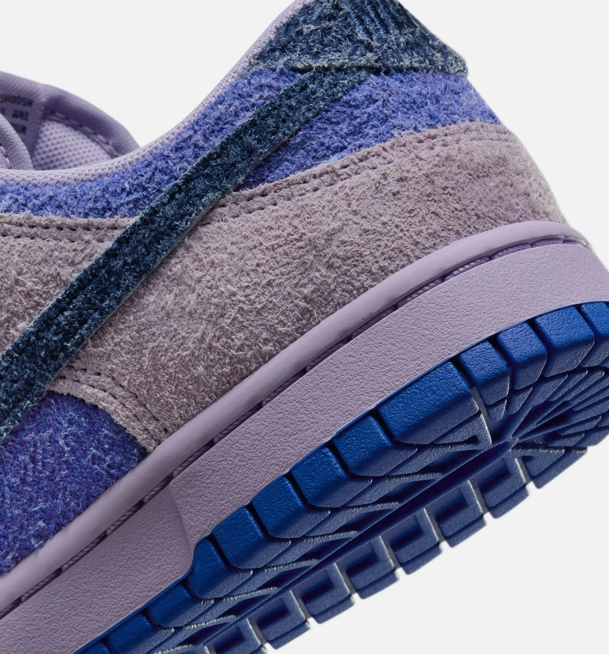 Nike Clothing Dunk Low SE Hydrangeas Womens Lifestyle Shoe - Hydrangeas/Deep Royal Blue