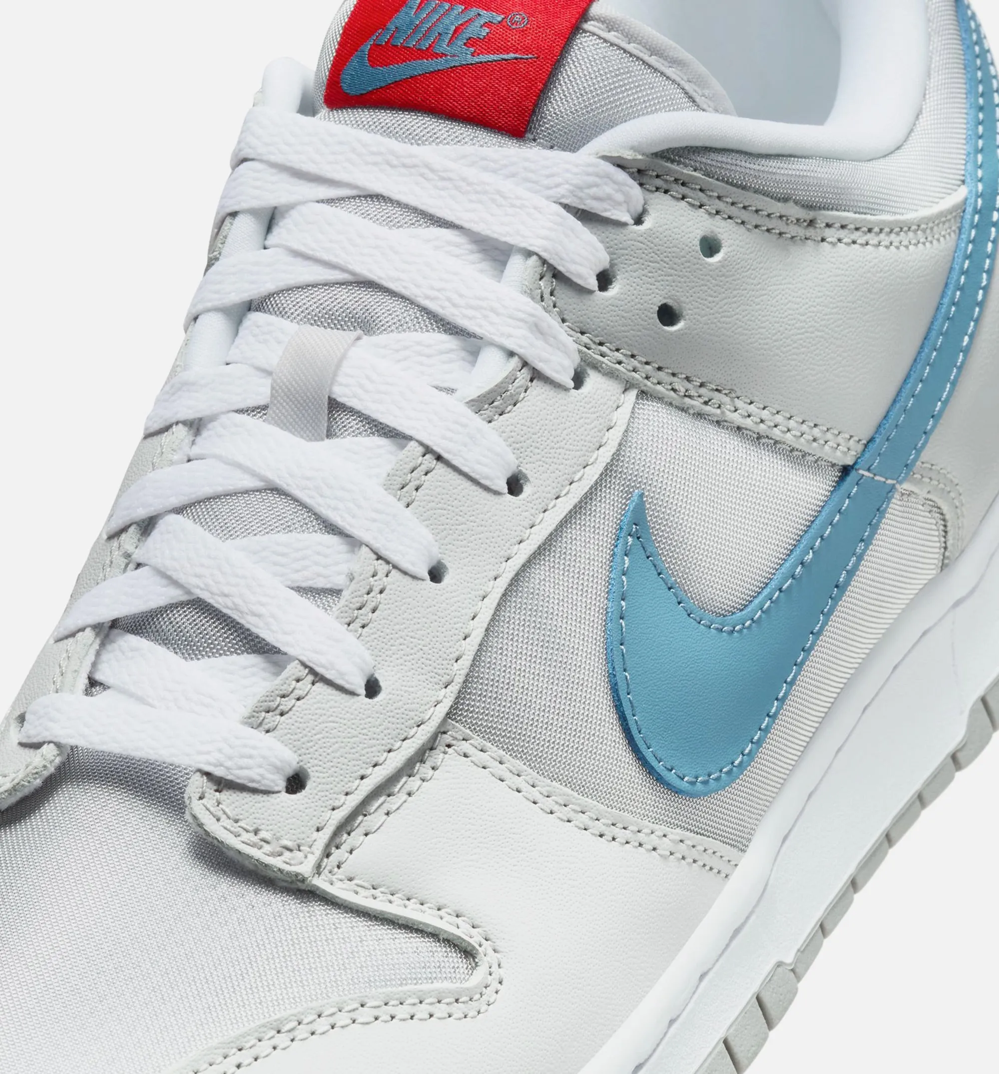 Nike Clothing Dunk Low Silver Surfer Mens Lifestyle Shoe - Metallic Silver/Neutral Grey/Flat Silver/Aegean Storm