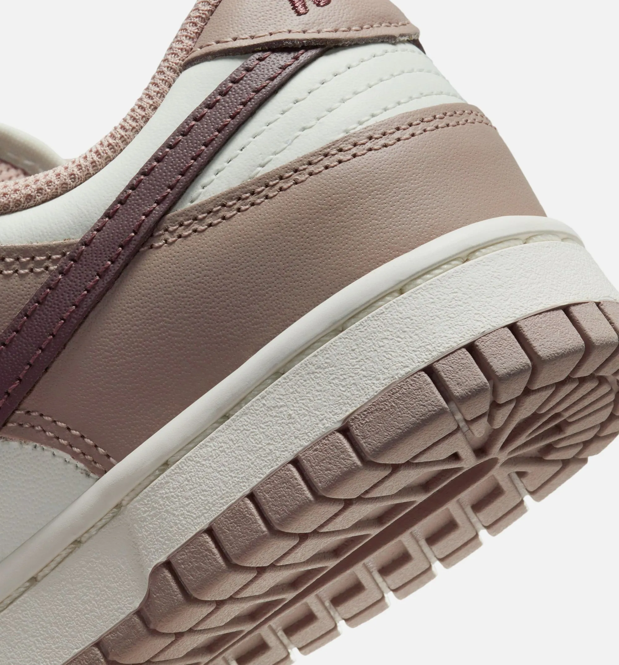 Nike Clothing Dunk Low Womens Lifestyle Shoe - Sail/Plum Eclipse/Diffused Taupe