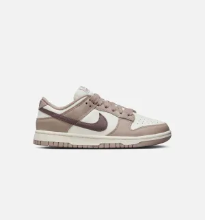 Nike Clothing Dunk Low Womens Lifestyle Shoe - Sail/Plum Eclipse/Diffused Taupe