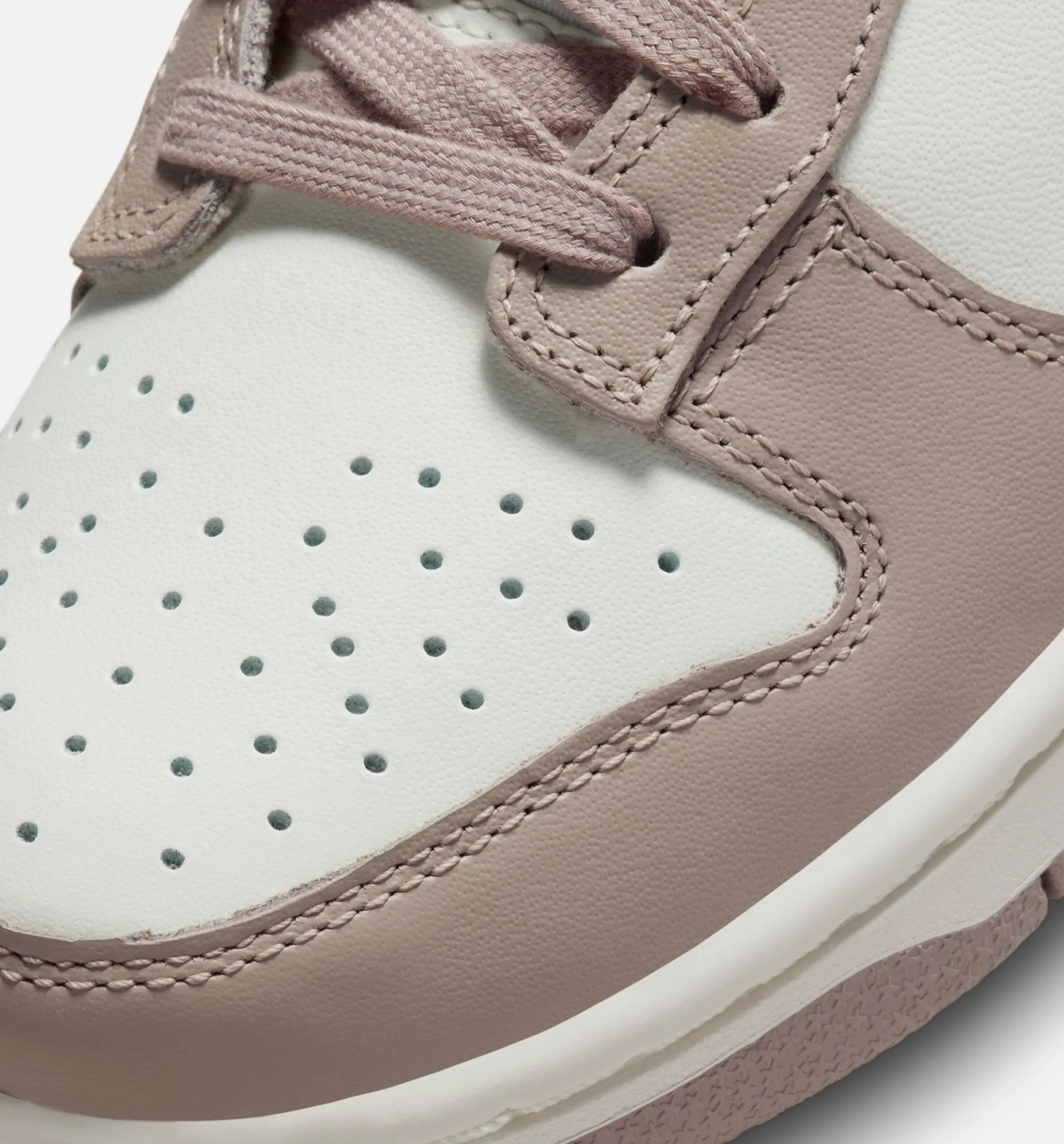 Nike Clothing Dunk Low Womens Lifestyle Shoe - Sail/Plum Eclipse/Diffused Taupe