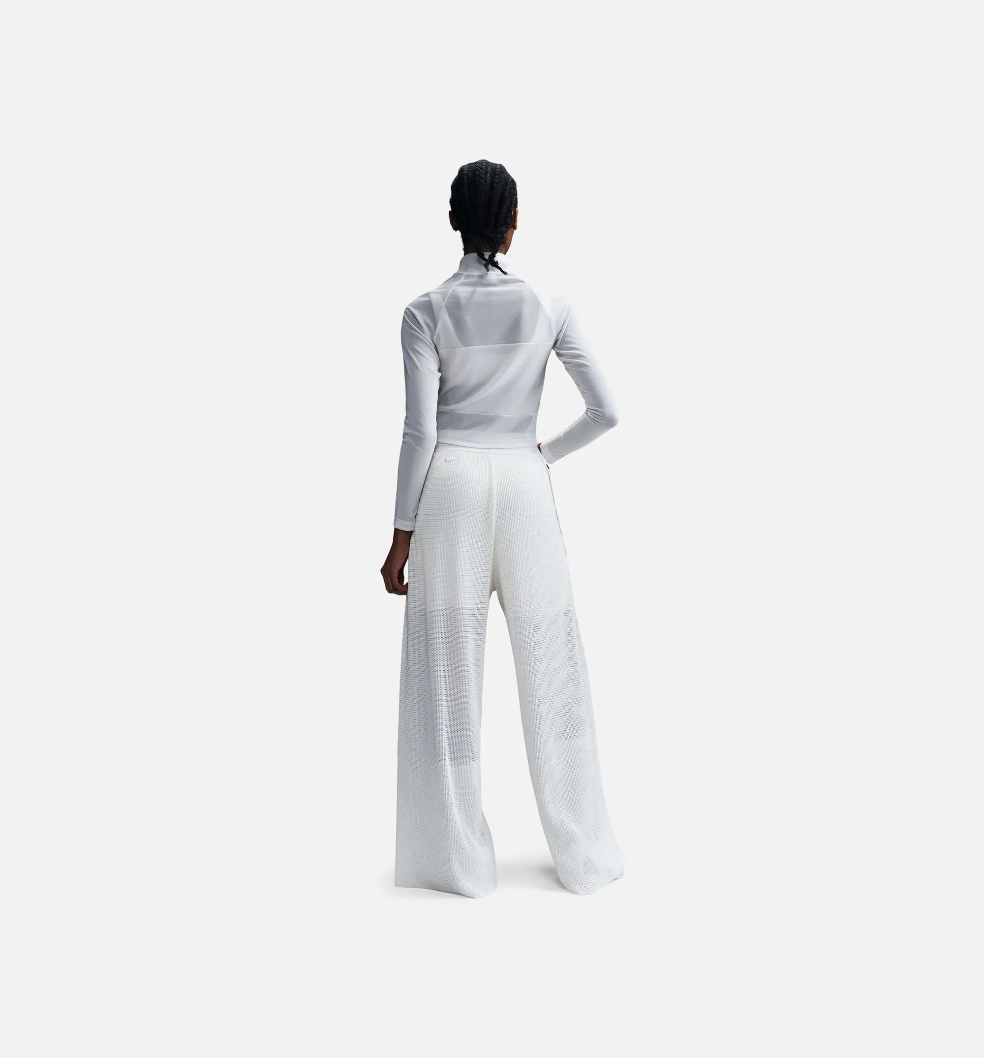 Nike Clothing Kobe Cropped Womens Long Sleeve Shirt - Sail