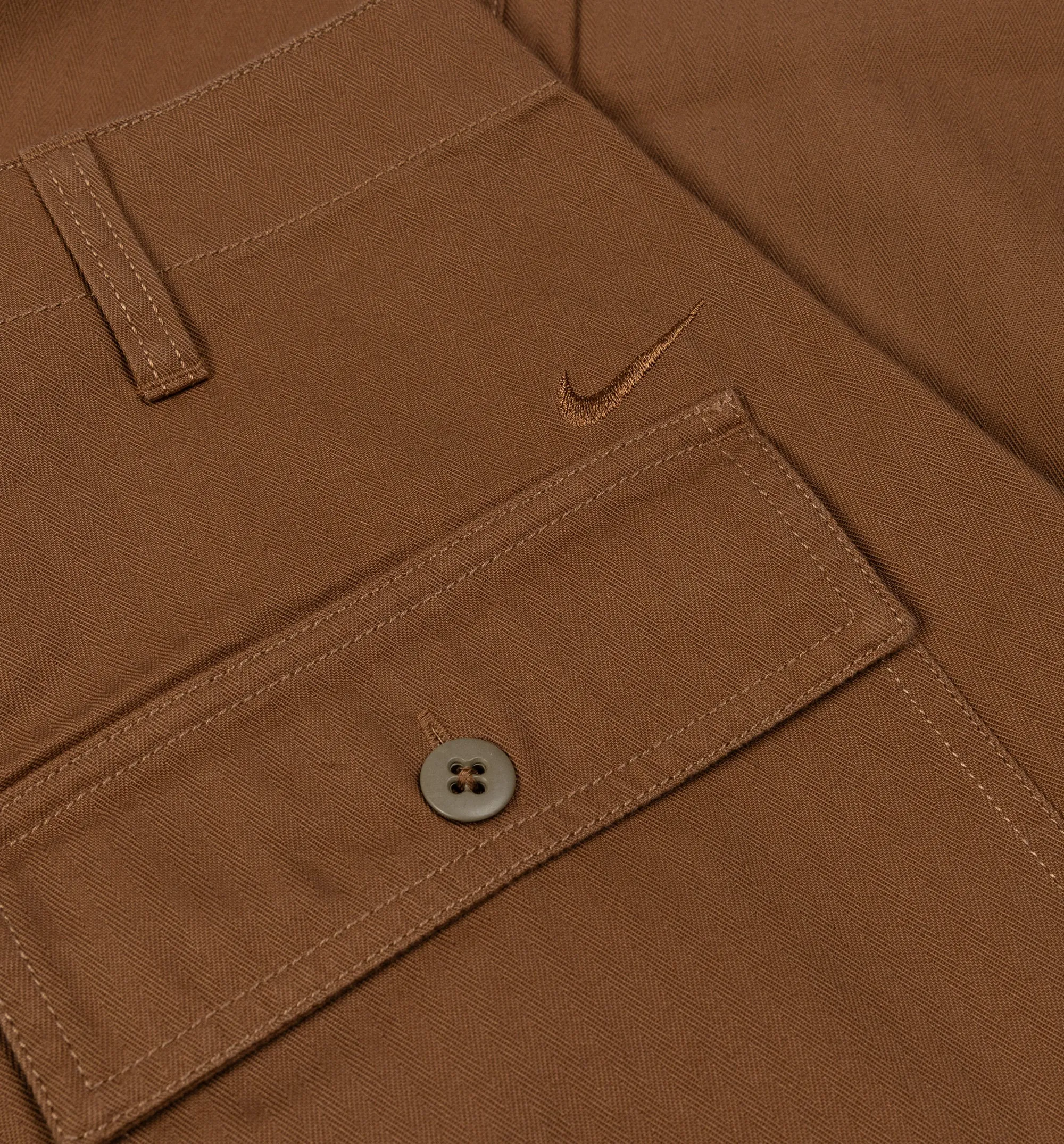 Nike Clothing Life Fatigue Trousers Mens Pant - Tan
