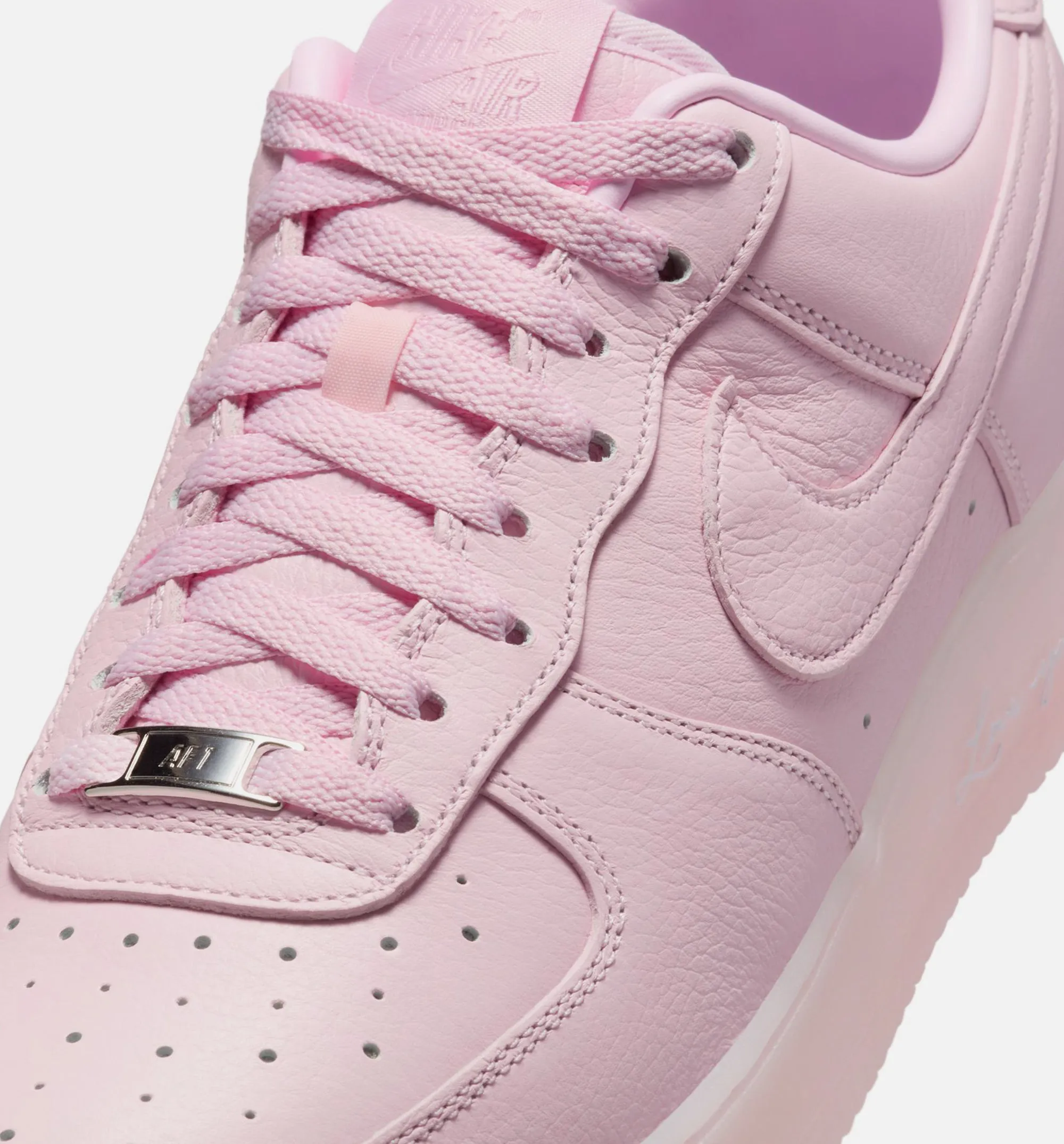 Nike Clothing NOCTA x Air Force 1 Low Pink Foam Mens Lifestyle Shoe - Pink Foam/Cobalt Tint/Metallic Silver