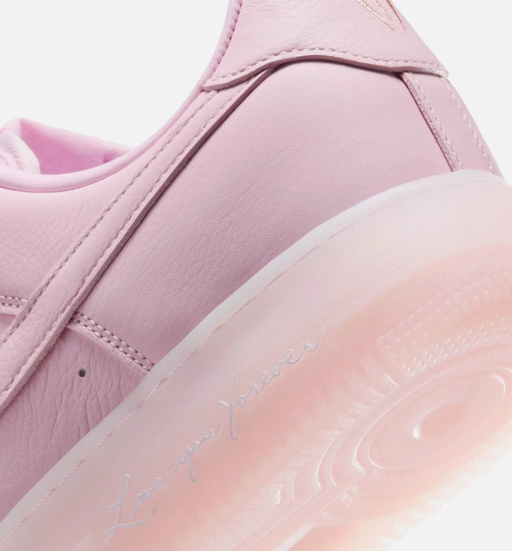 Nike Clothing NOCTA x Air Force 1 Low Pink Foam Mens Lifestyle Shoe - Pink Foam/Cobalt Tint/Metallic Silver