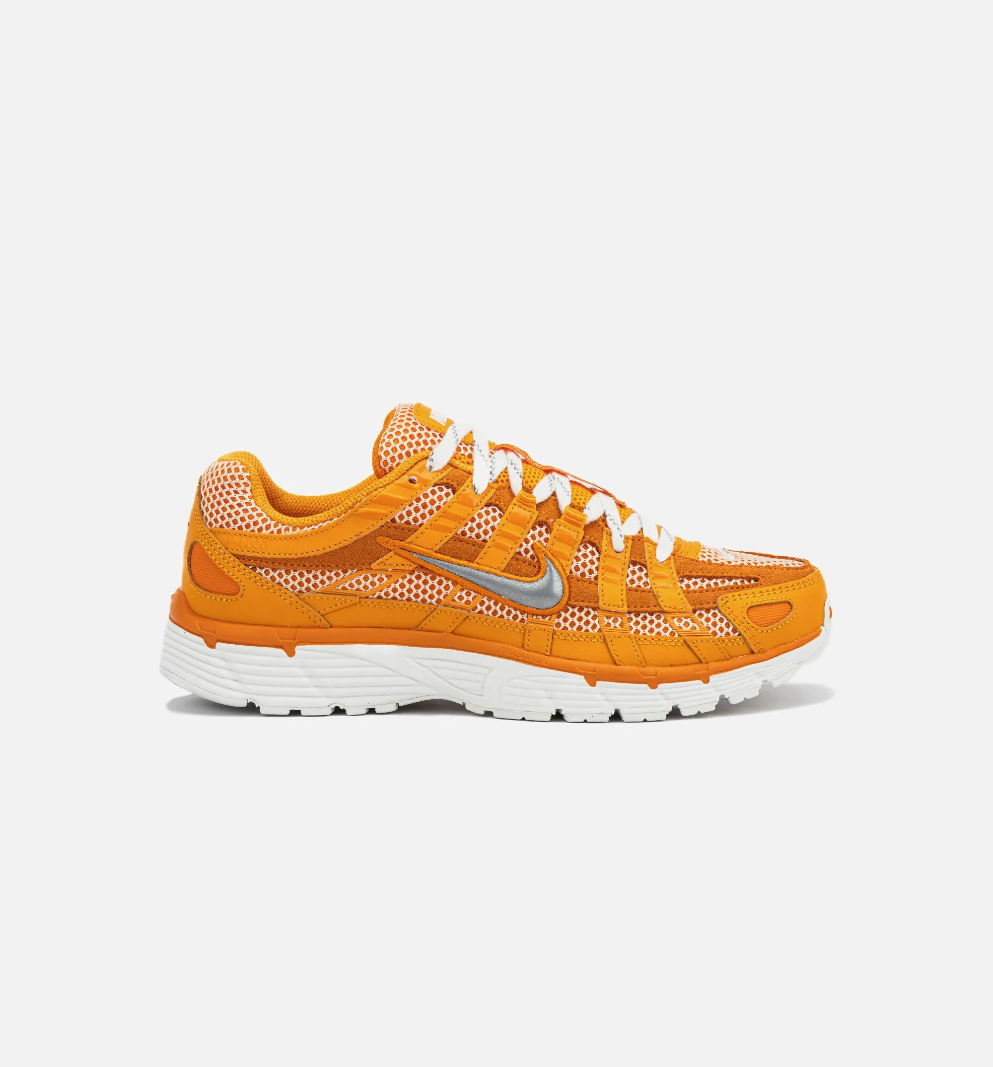 Nike Clothing P 6000 Premium Mens Lifestyle Shoe - Kumquat/Metallic Silver/Magma Orange