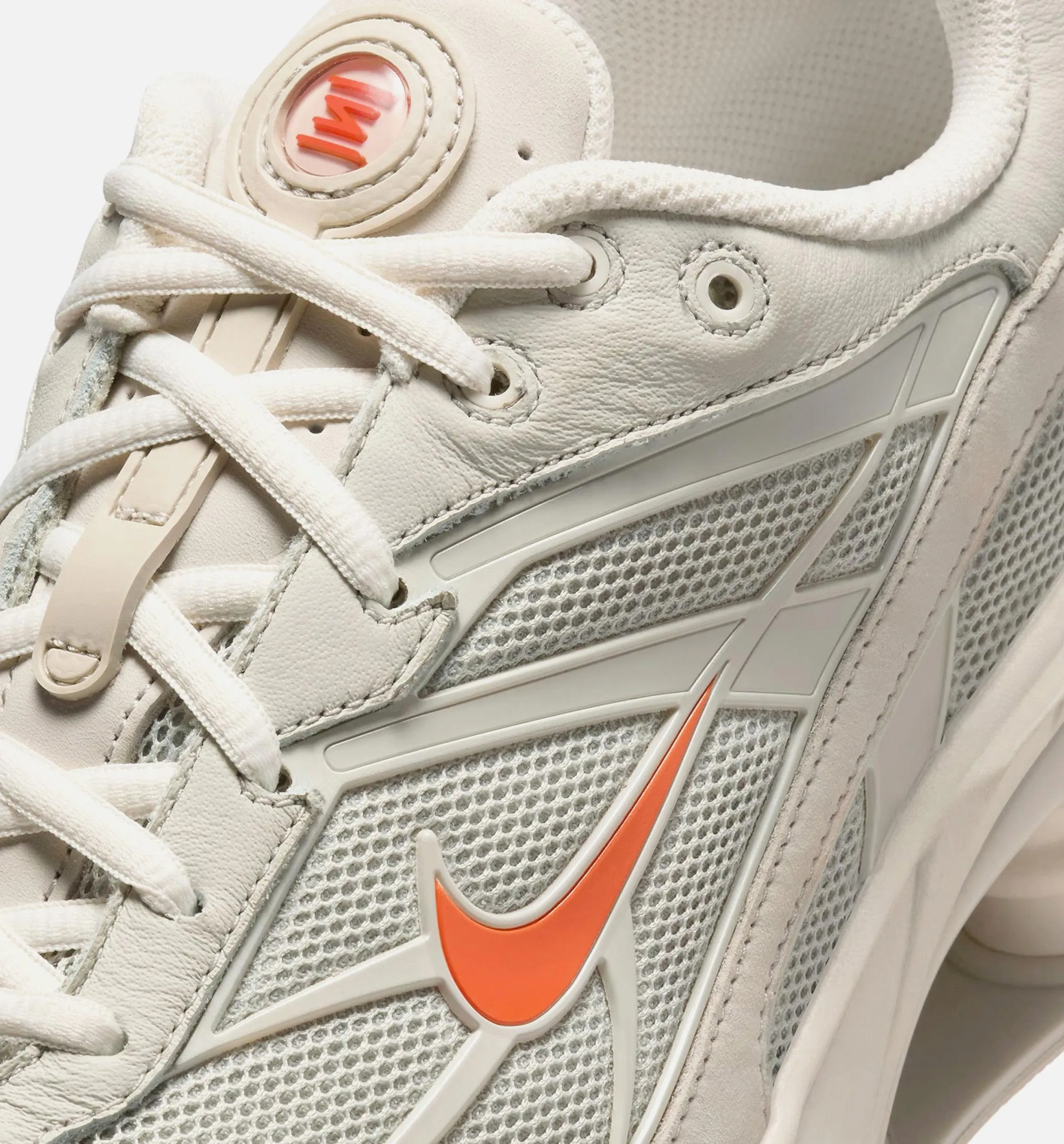 Nike Clothing Shox Ride 2 Light Bone Mens Lifestyle Shoe - Light Bone/Turf Orange