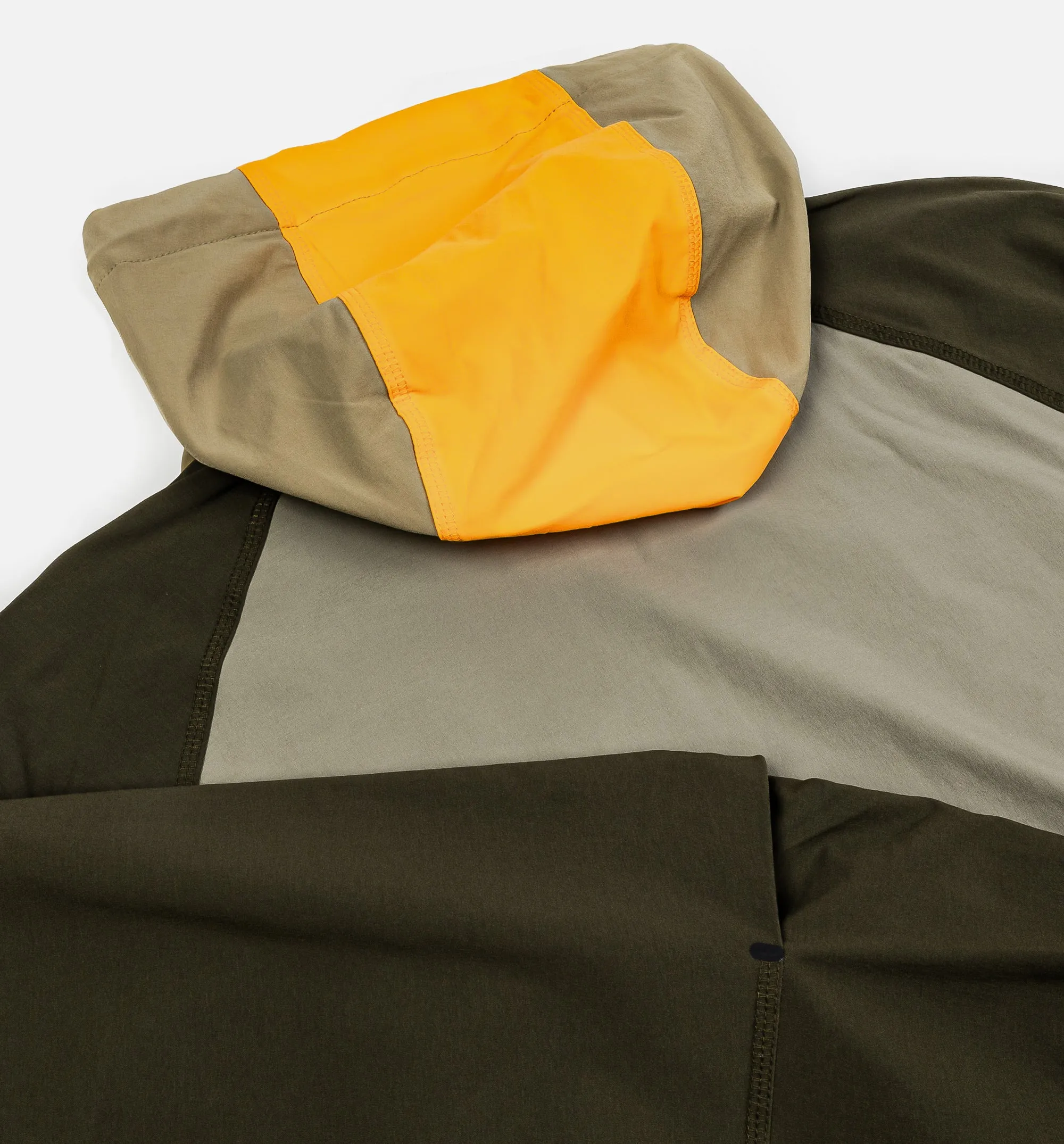 Nike Clothing Tech Woven Windrunner Full Zip Mens Jacket - Neutral Olive/Sundial