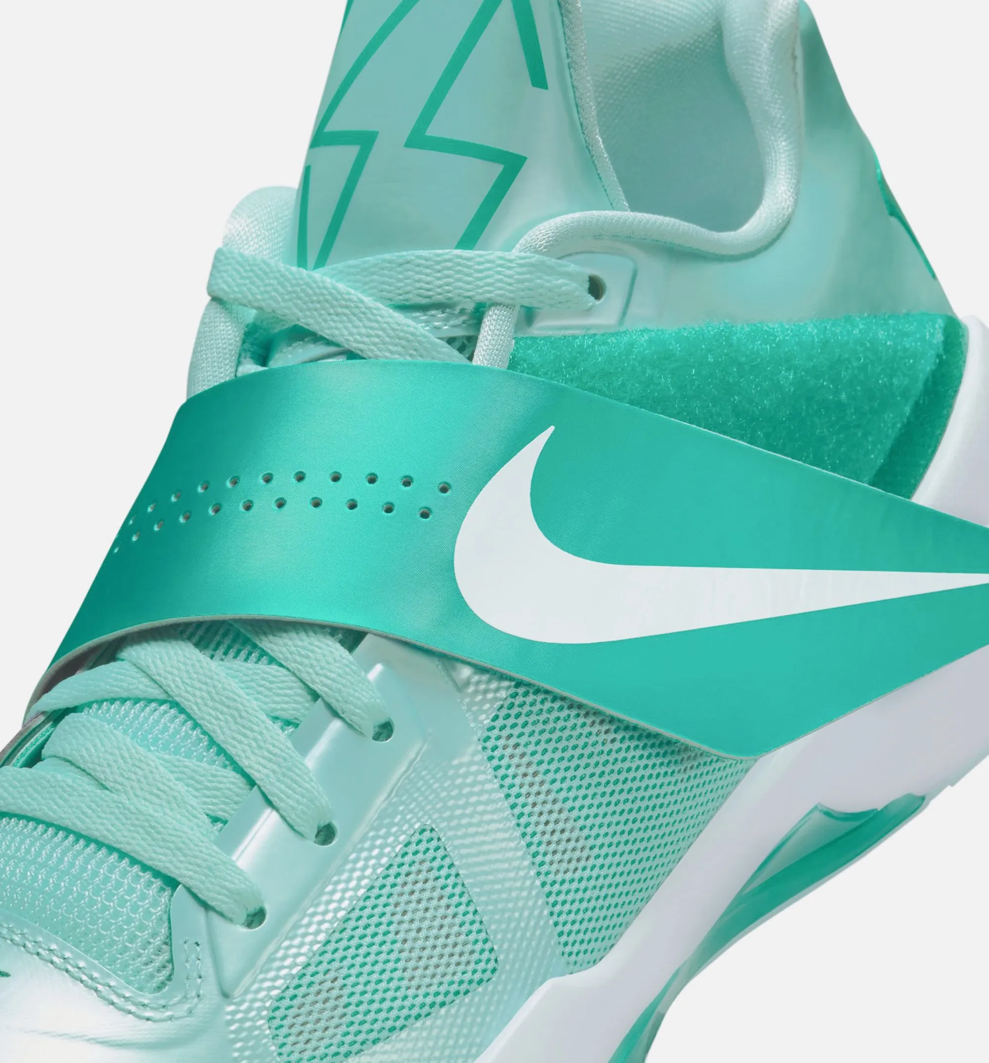 Nike Clothing Zoom KD 4 Mint Candy Mens Basketball Shoe - Mint Candy/White/Green