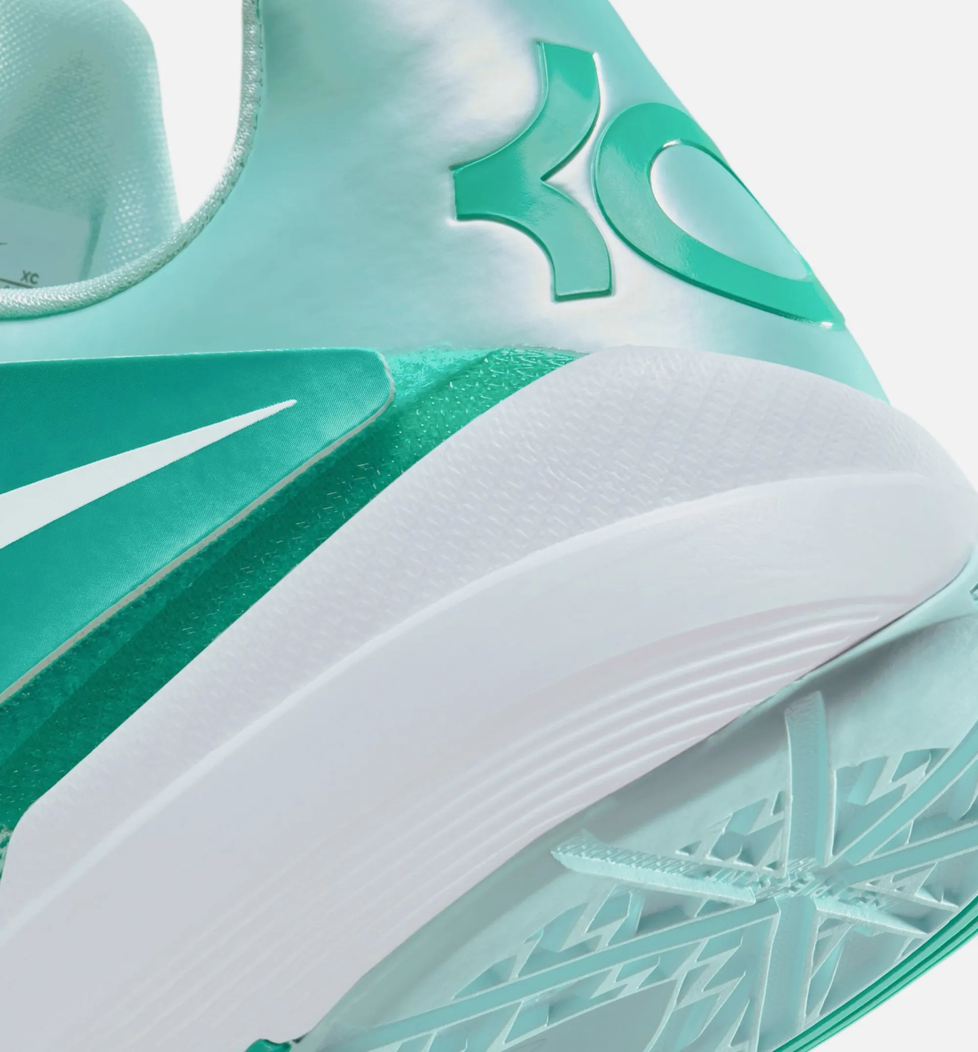 Nike Clothing Zoom KD 4 Mint Candy Mens Basketball Shoe - Mint Candy/White/Green