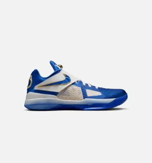 Nike Clothing Zoom KD 4 MVP Mens Lifestyle Shoe - Hyper Royal/Summit White/Metallic Gold