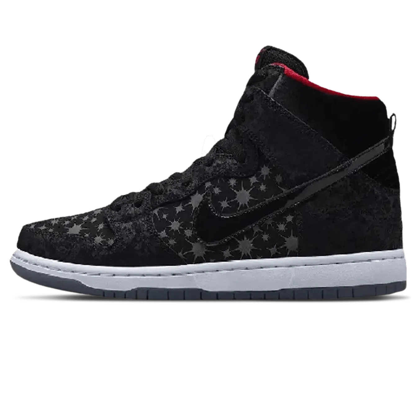 Nike Dunk High Premium SB x Brooklyn Projects 'Paparazzi' Nike SB skate shoes with padded support and grip
