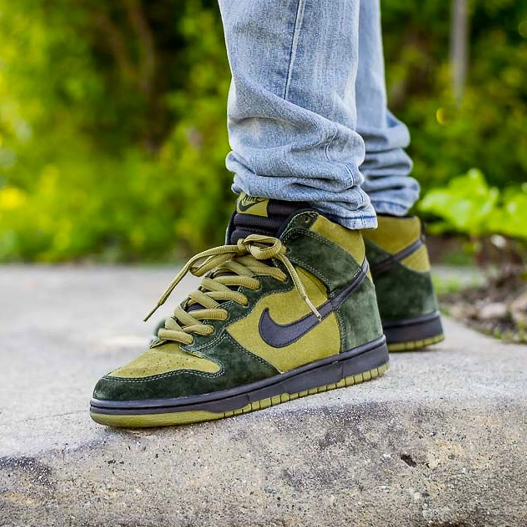 Nike Dunk High Pro SB 'Hulk' Nike SB skateboarding shoes