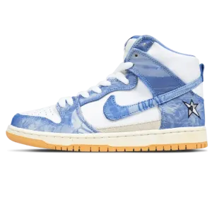 Nike Dunk High SB x Carpet Company 'Royal Pulse' Nike SB skate shoes with padded support and grip