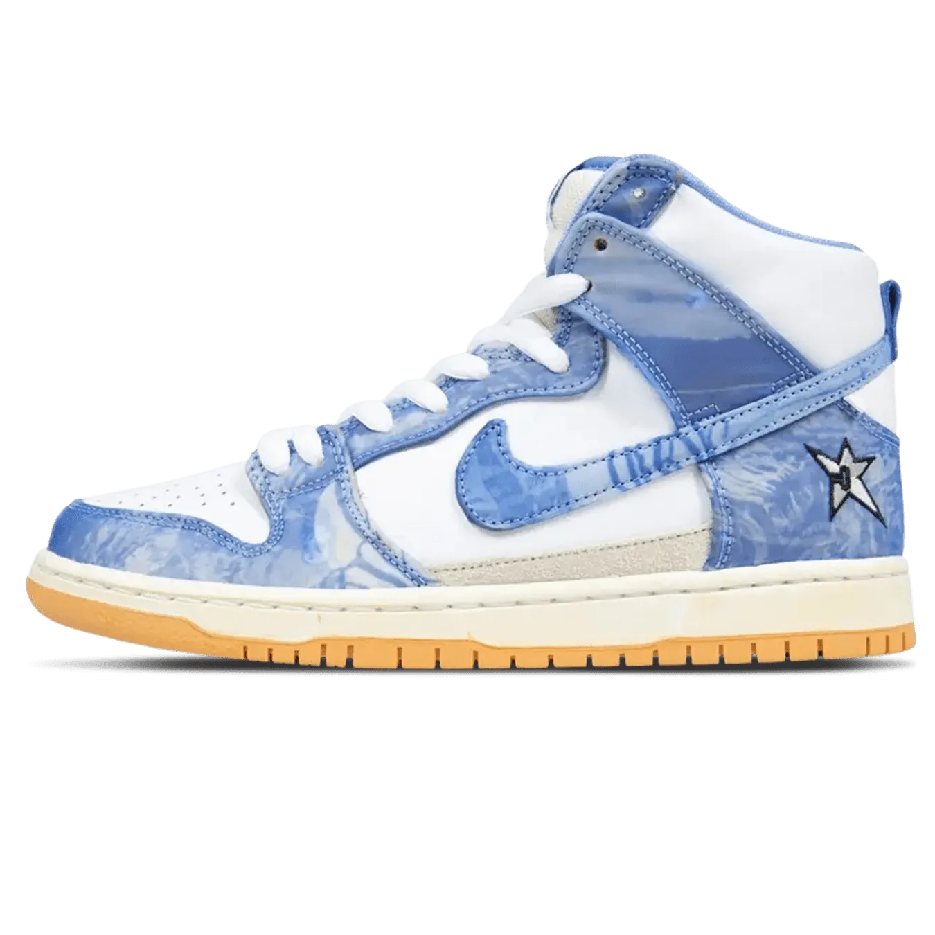 Nike Dunk High SB x Carpet Company 'Royal Pulse' Nike SB skate shoes with padded support and grip