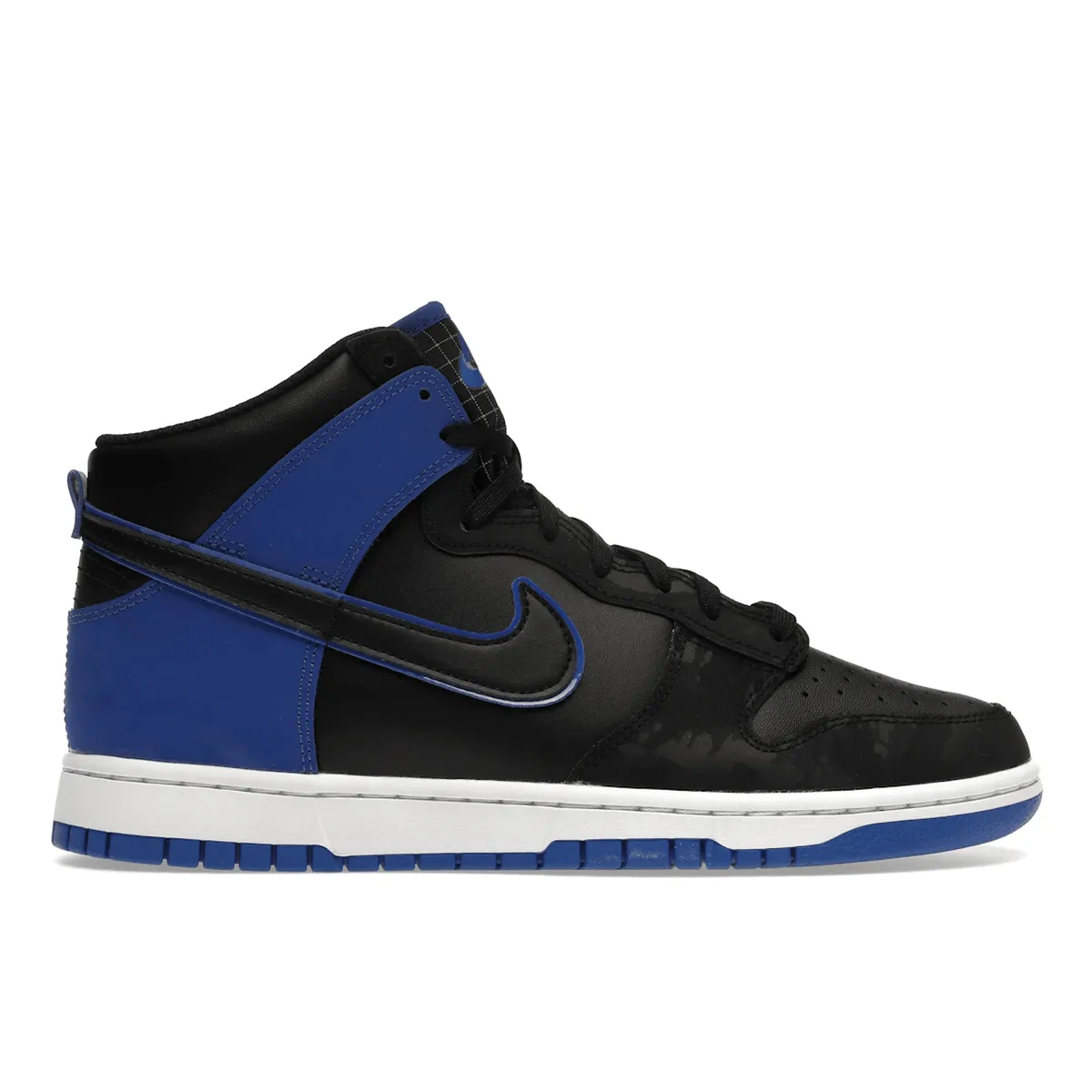 Nike Dunk High SE Camo Black Royal Nike Dunk stylish shoes for sport and street