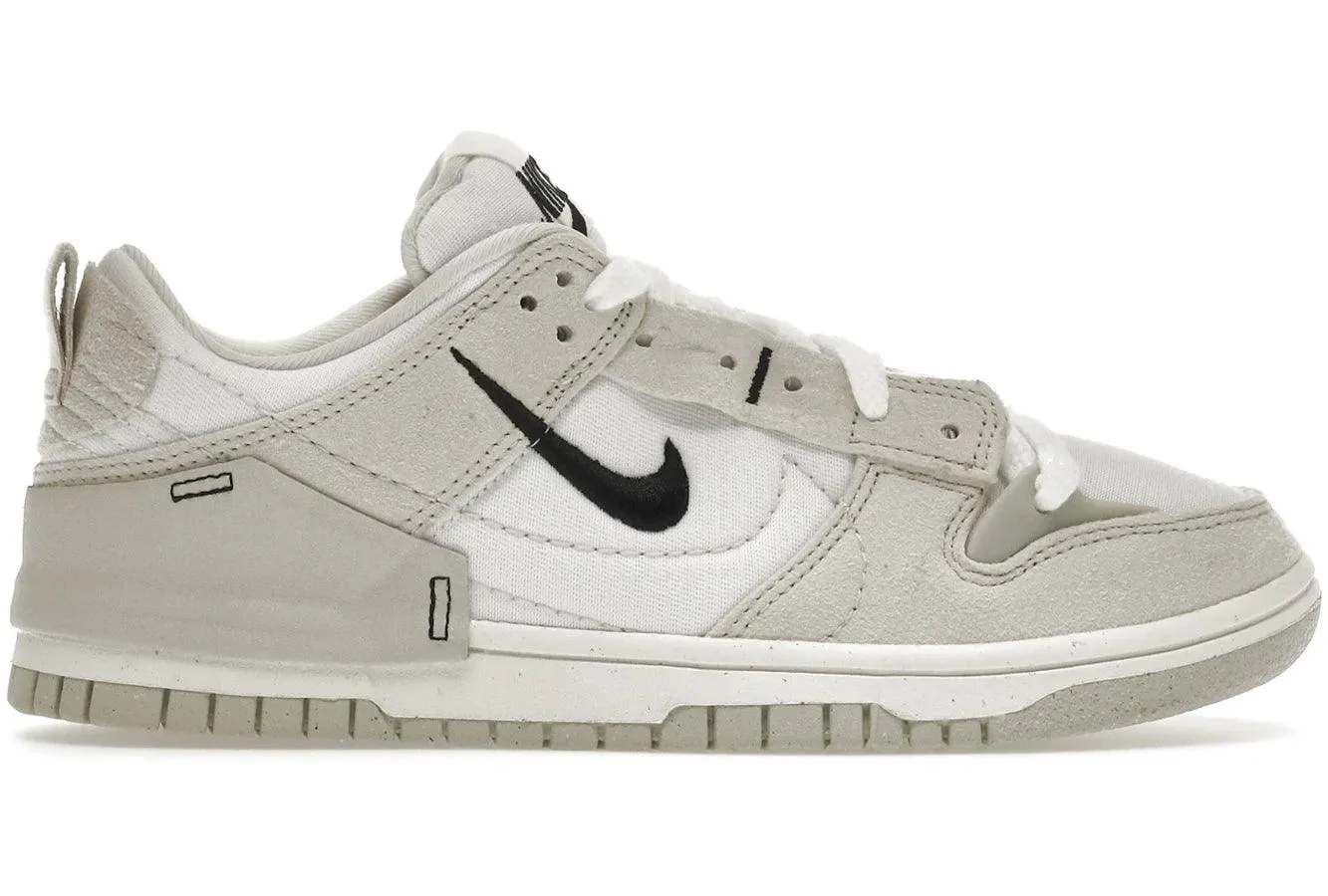 Nike Dunk Low Disrupt 2 Pale Ivory Black Nike Dunk stylish shoes for sport and street