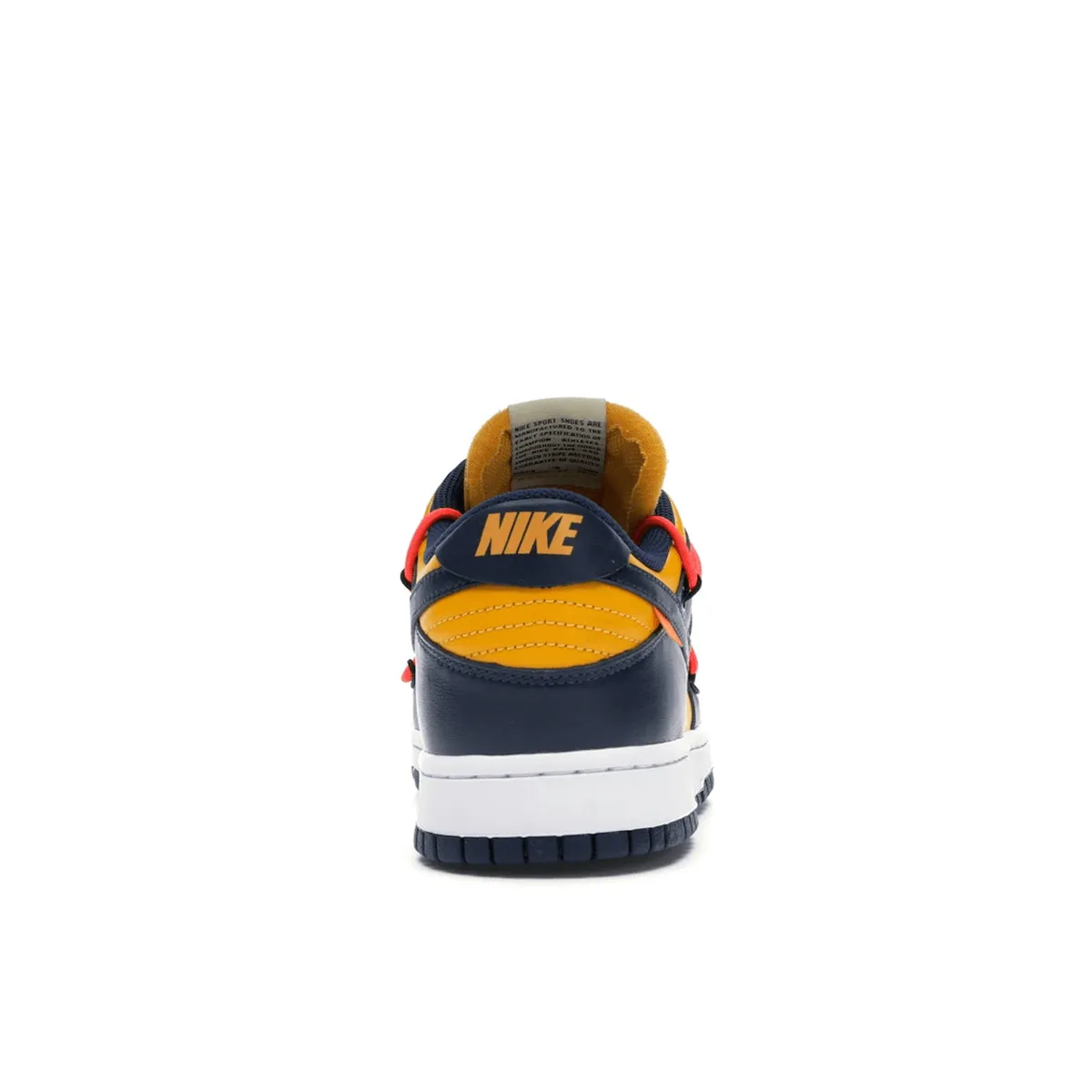 Nike Dunk Low Off-White University Gold Off White X