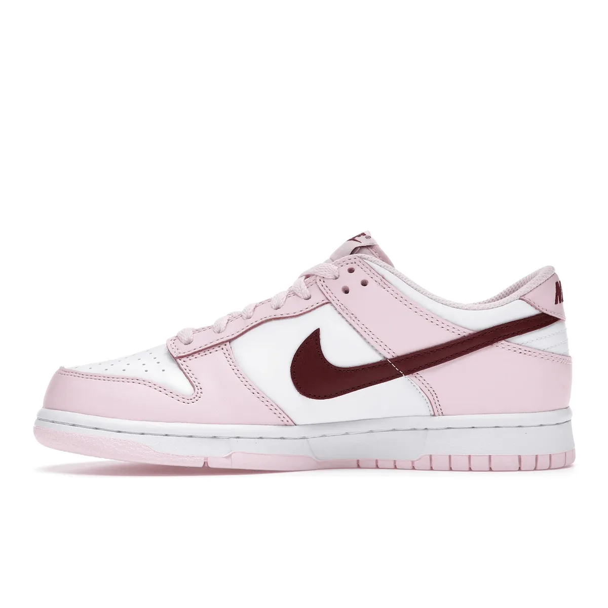 Nike Dunk Low Pink Foam Red White Nike Dunk heritage sneakers