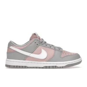 Nike Dunk Low Pink Oxford Grey Nike Dunk stylish shoes for sport and street