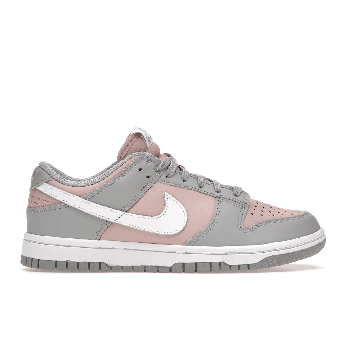 Nike Dunk Low Pink Oxford Grey Nike Dunk stylish shoes for sport and street