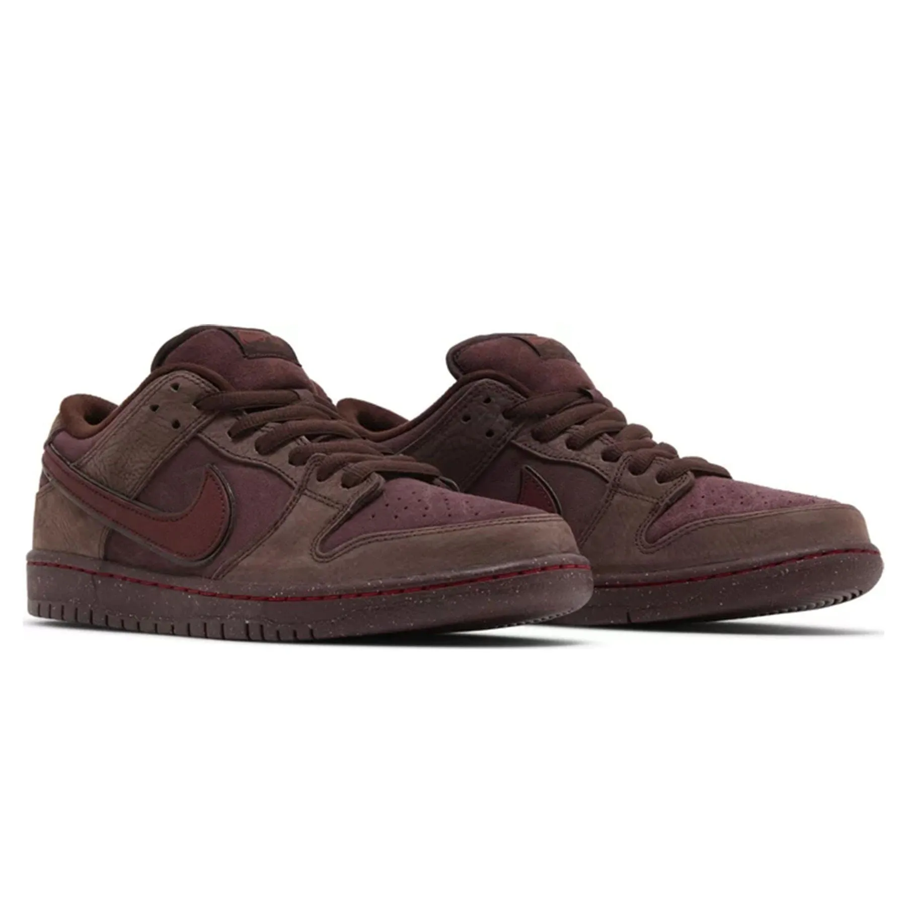 Nike Dunk Low Premium SB 'City Of Love Collection - Burgundy Crush' Nike SB skateboarding shoes