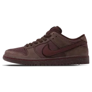 Nike Dunk Low Premium SB 'City Of Love Collection - Burgundy Crush' Nike SB skate shoes with padded support and grip