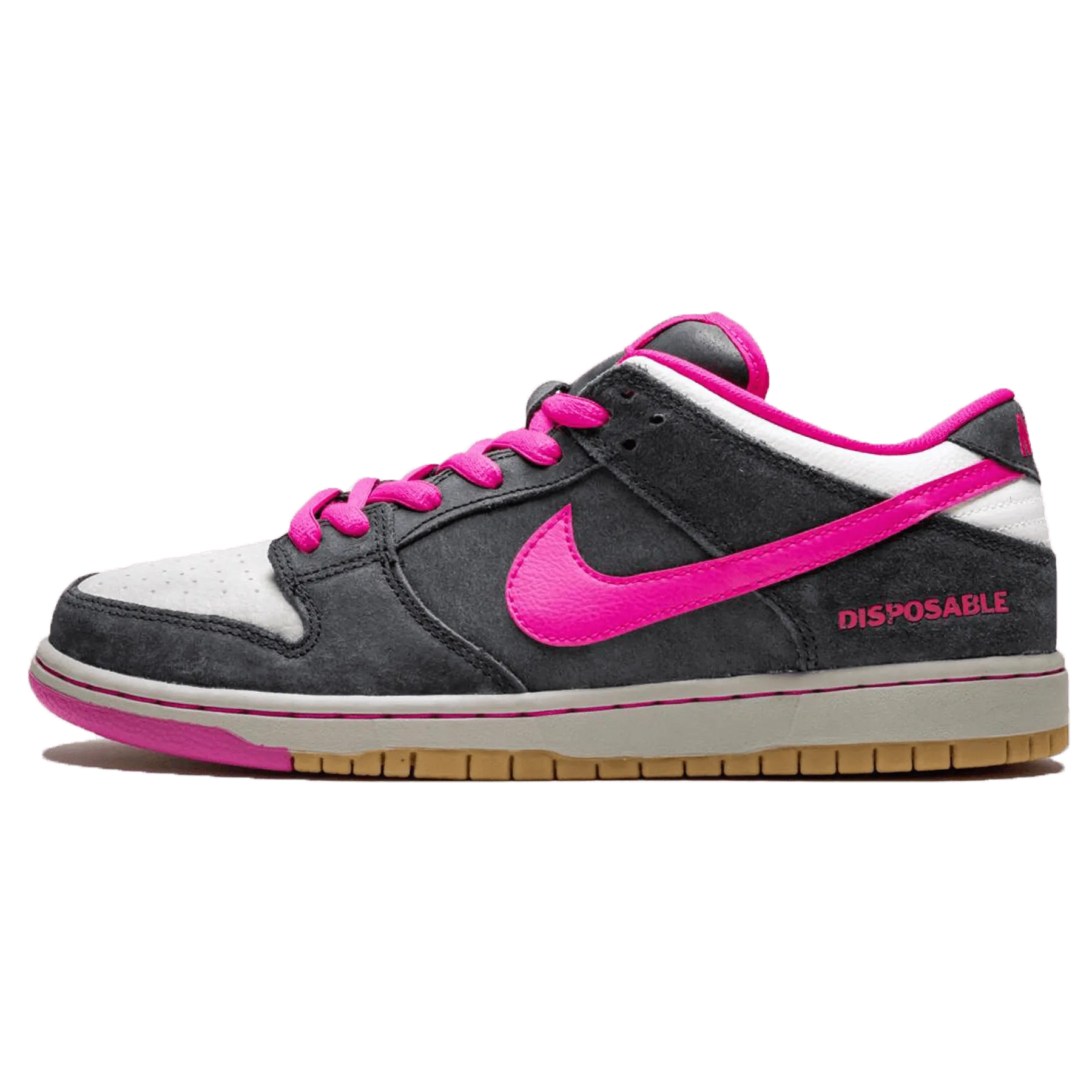Nike Dunk Low Premium SB Q's 'Disposable' Nike SB skate shoes with padded support and grip