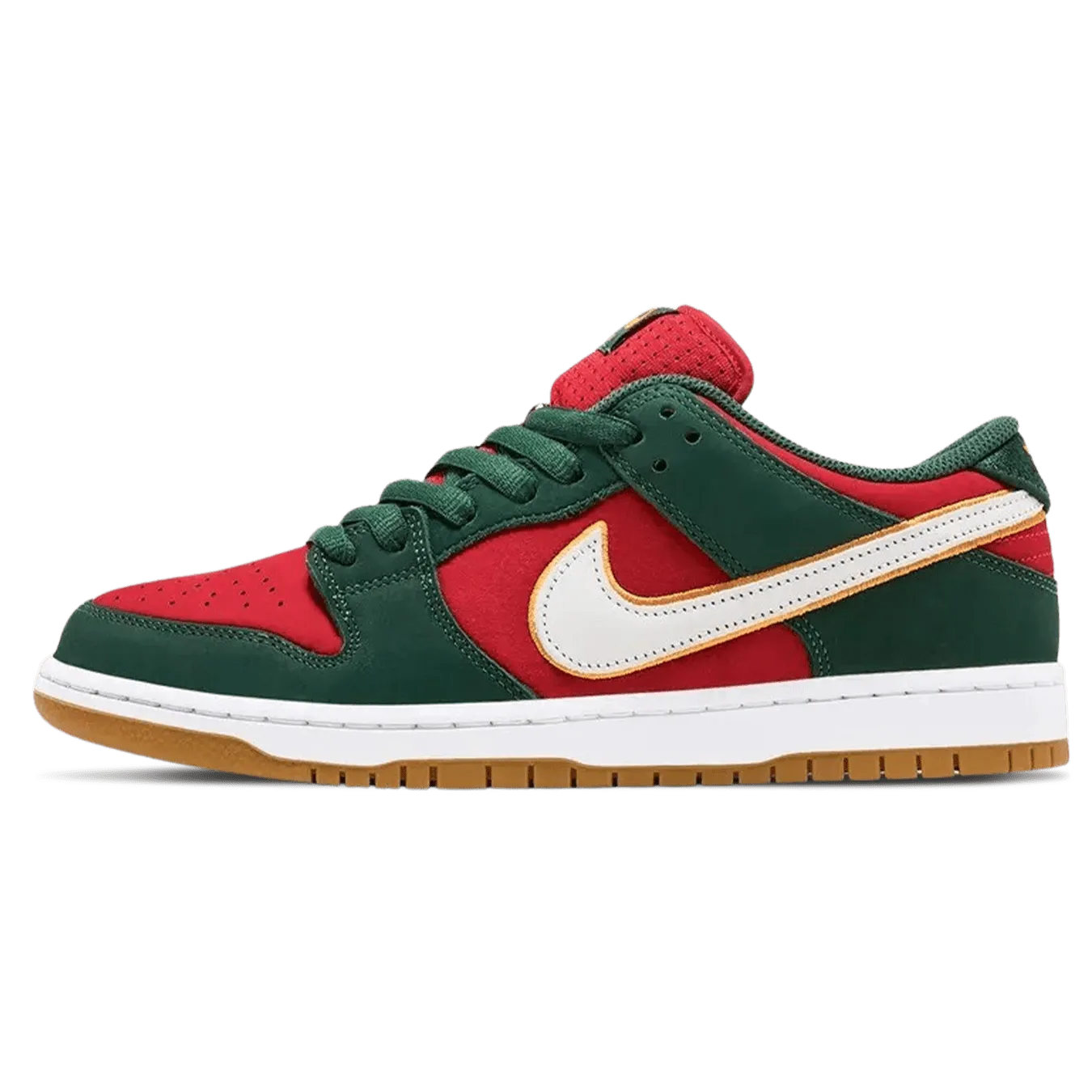 Nike Dunk Low Premium SB 'Seattle Supersonics' Nike SB skate shoes with padded support and grip