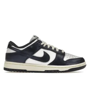 Nike Dunk Low PRM Vintage Navy Nike Dunk stylish shoes for sport and street