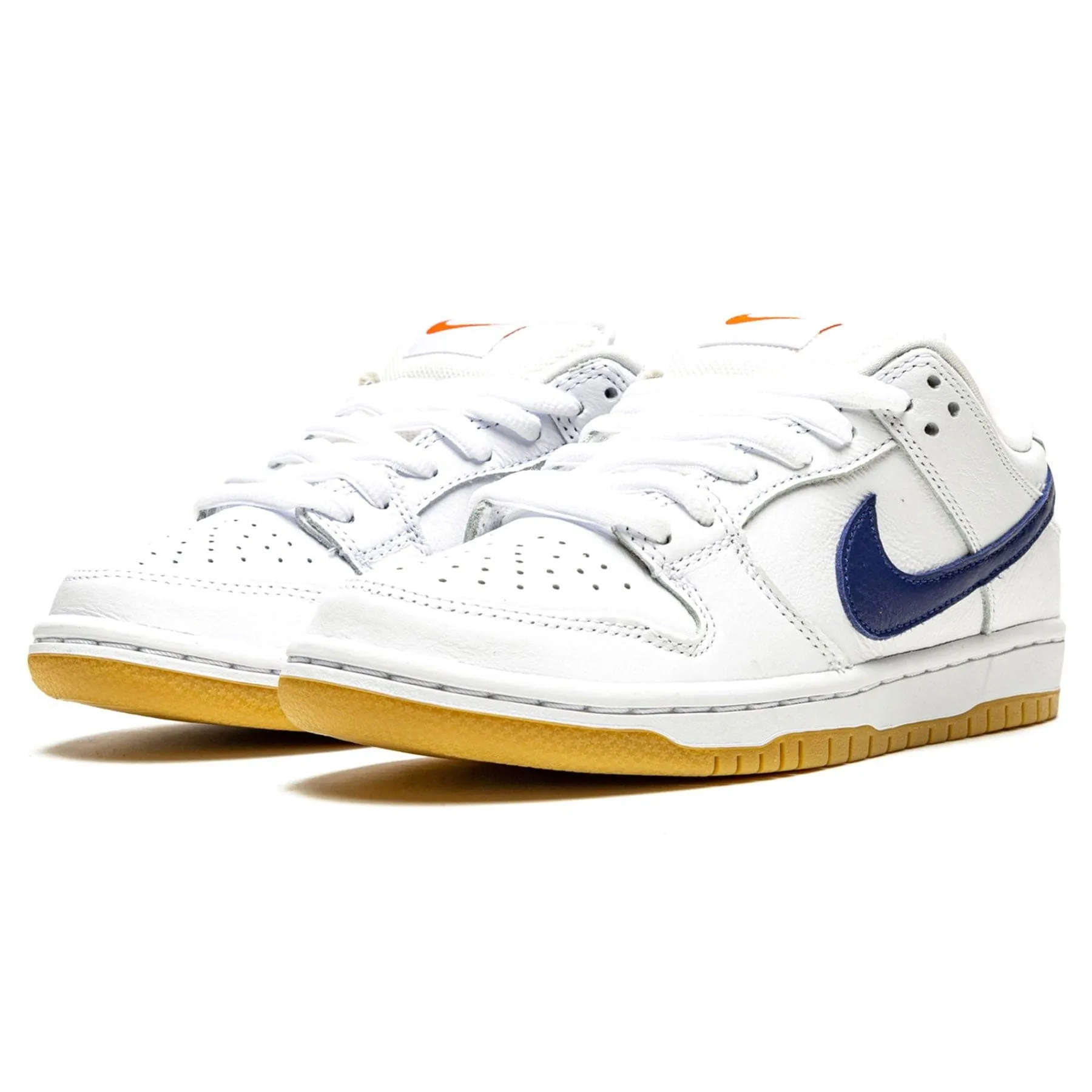 Nike Dunk Low Pro ISO SB 'Orange Label - White Navy' Nike SB skateboarding shoes