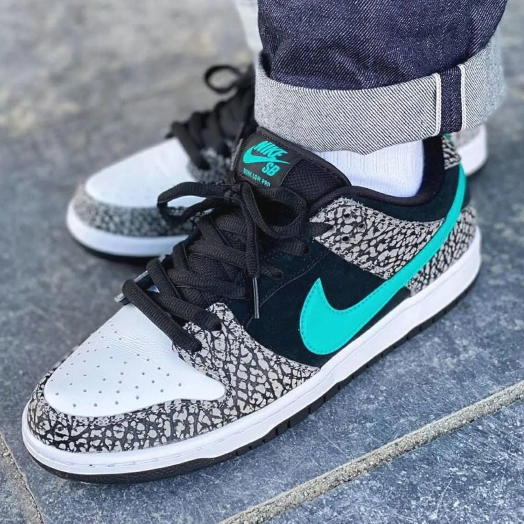 Nike Dunk Low Pro SB 'Atmos Elephant' Nike SB skateboarding shoes