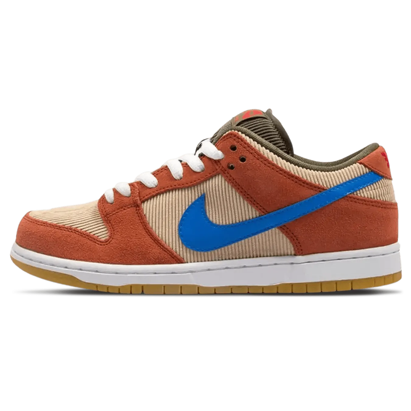 Nike Dunk Low Pro SB 'Corduroy' Nike SB skate shoes with padded support and grip