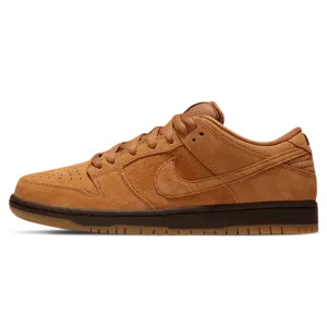 Nike Dunk Low Pro SB 'Wheat Mocha' Nike SB skate shoes with padded support and grip