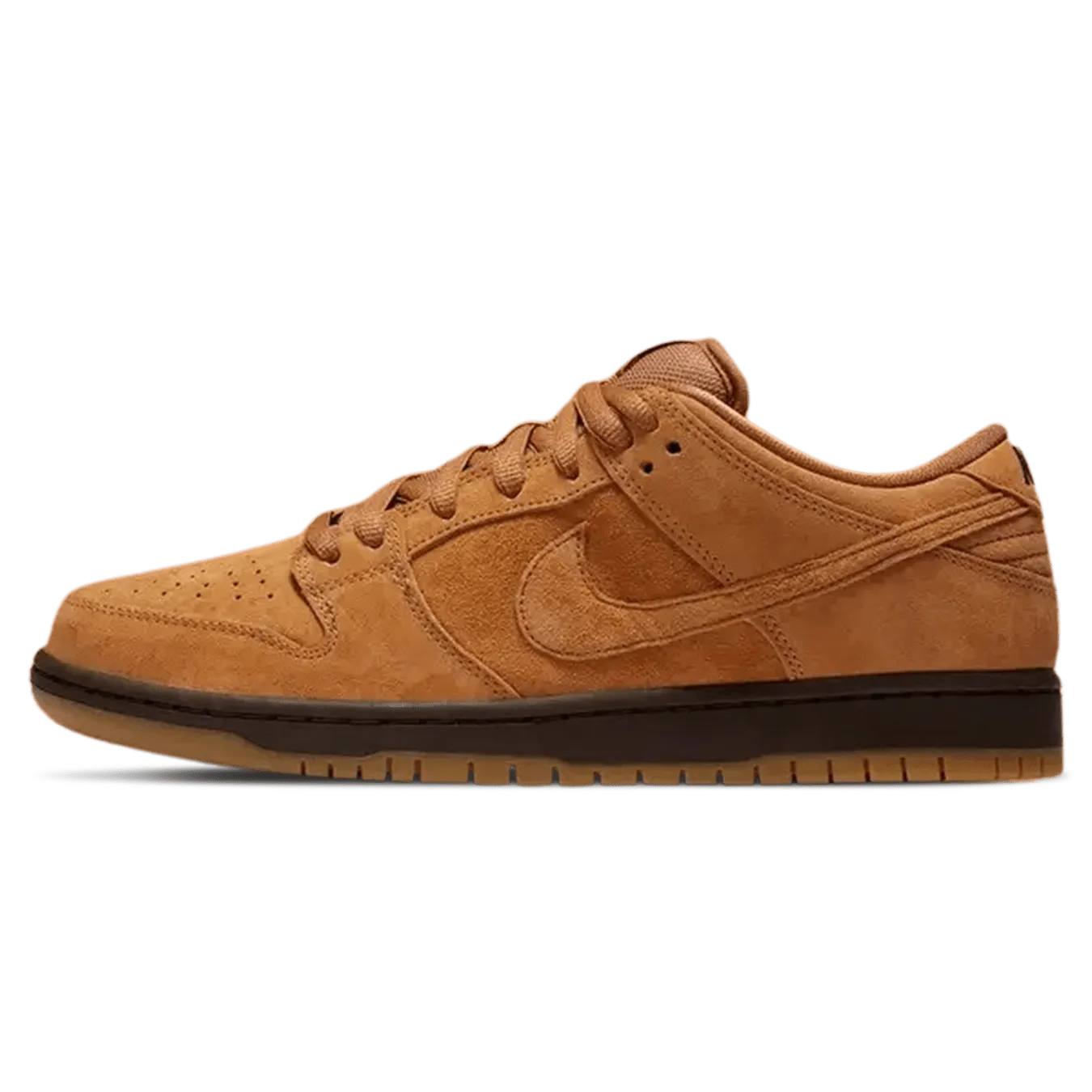 Nike Dunk Low Pro SB 'Wheat Mocha' Nike SB skate shoes with padded support and grip