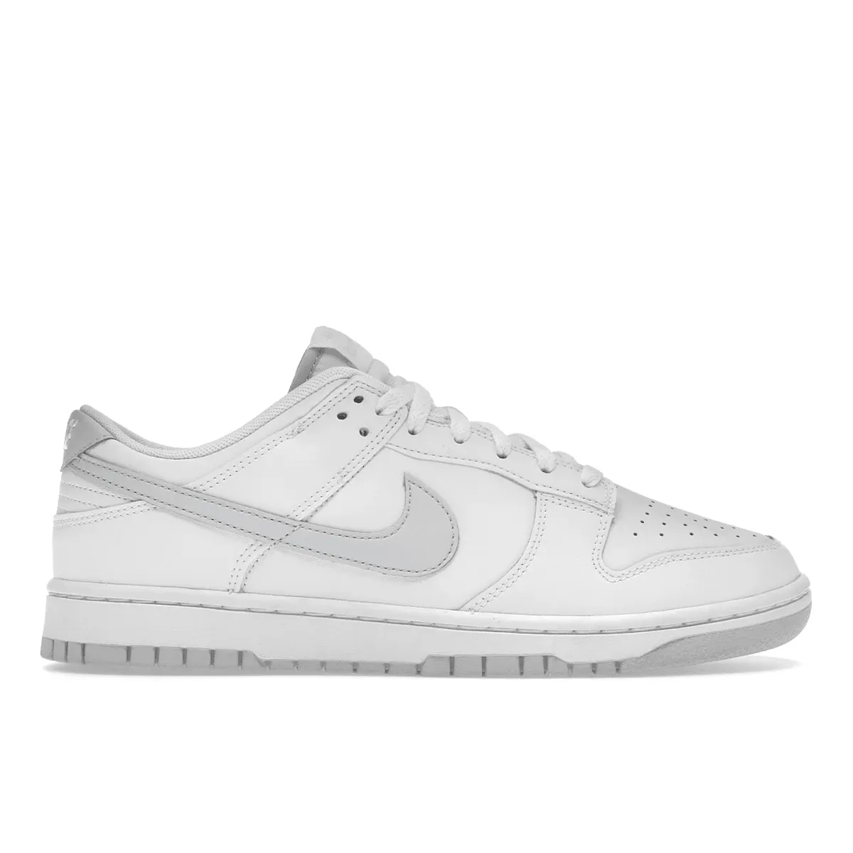 Nike Dunk Low Retro White Pure Platinum Nike Dunk stylish shoes for sport and street