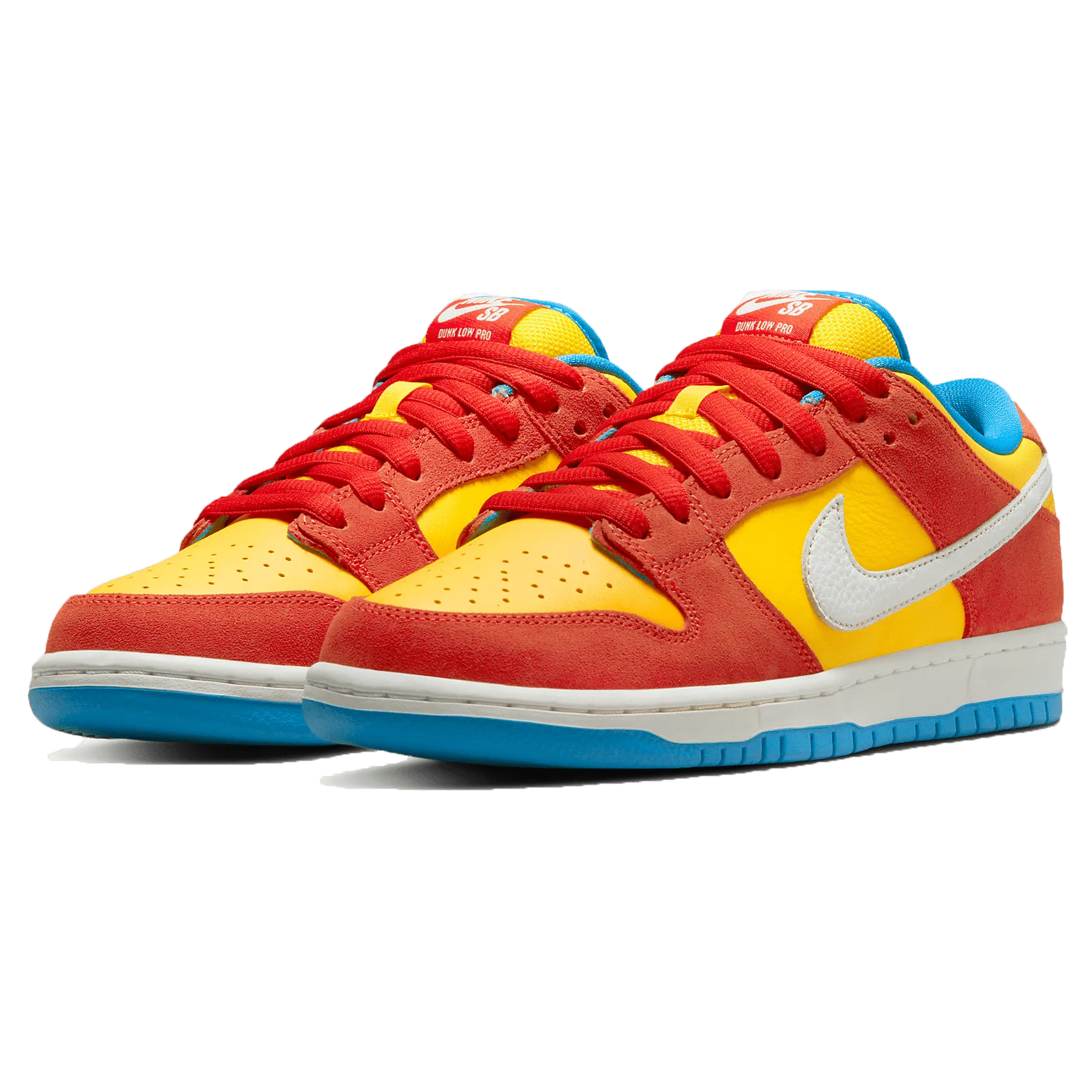 Nike Dunk Low SB 'Bart Simpson' Nike SB skateboarding shoes