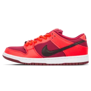 Nike Dunk Low SB 'Laser Crimson' Nike SB skate shoes with padded support and grip