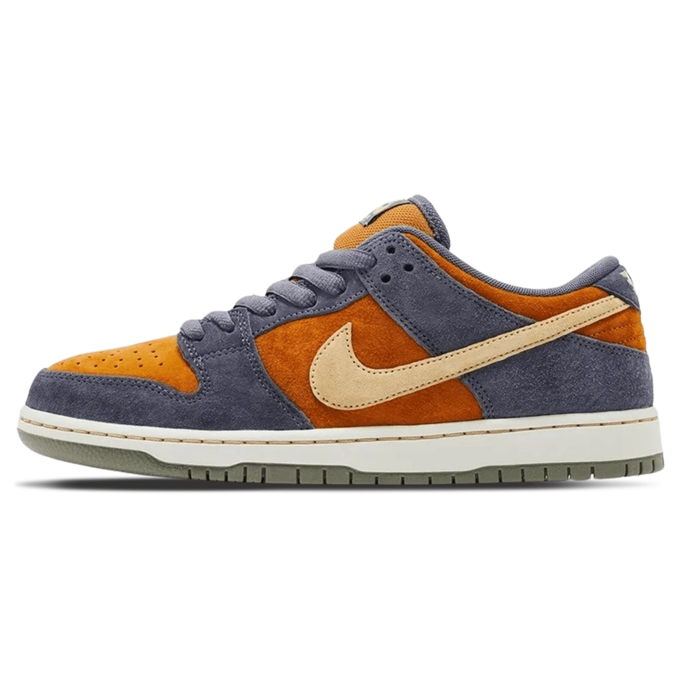 Nike Dunk Low SB 'Light Carbon Monarch' Nike SB skate shoes with padded support and grip
