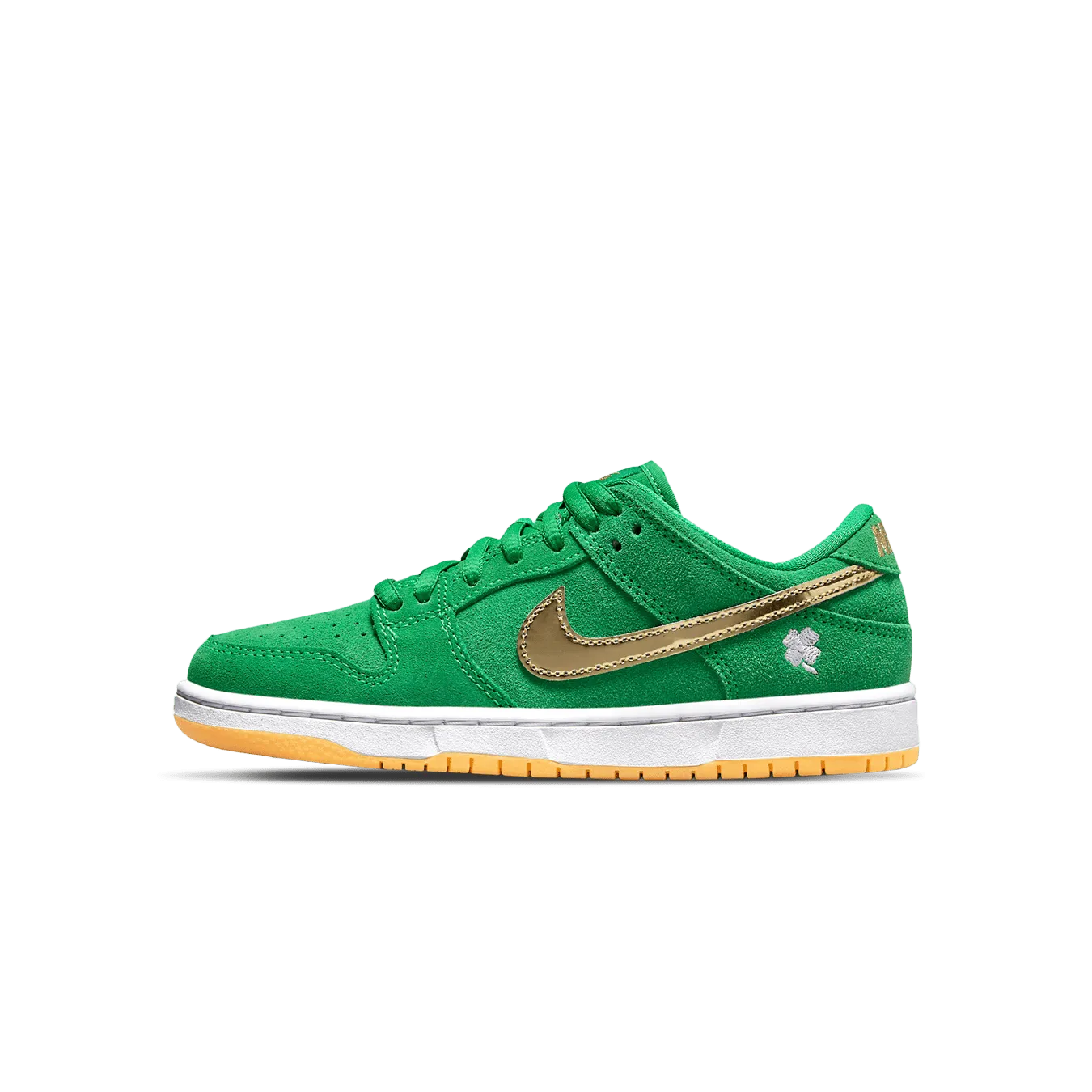 Nike Dunk Low SB PS 'St. Patrick??s Day' Nike SB skate shoes with padded support and grip