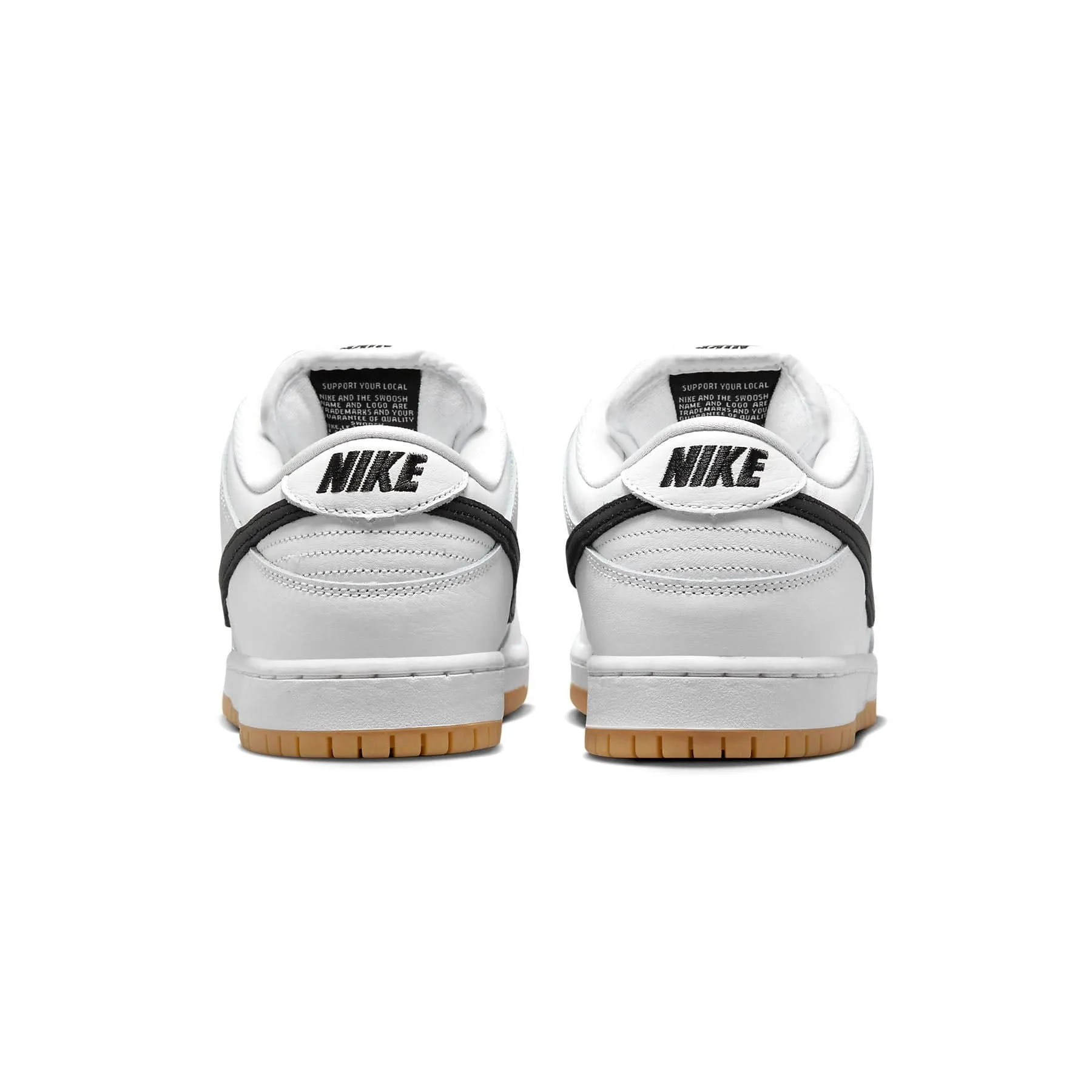 Nike Dunk Low SB 'White Gum' Nike SB skateboarding shoes