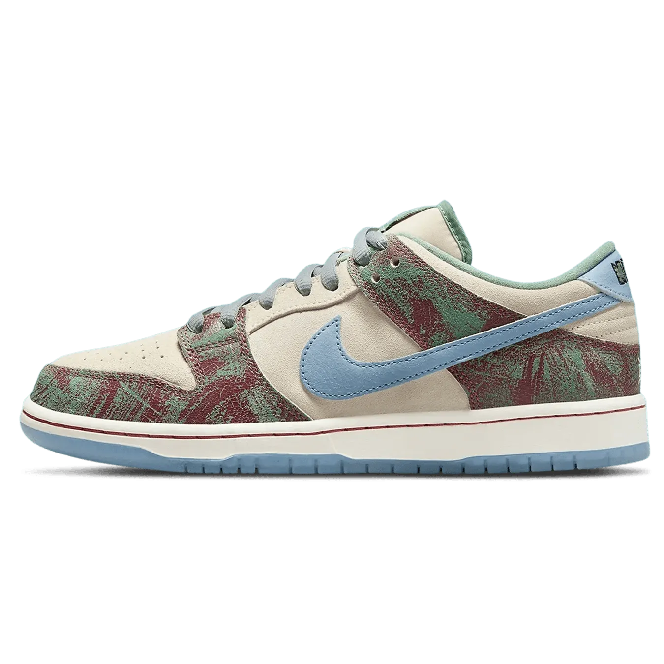 Nike Dunk Low SB x Crenshaw Skate Club Nike SB skate shoes with padded support and grip