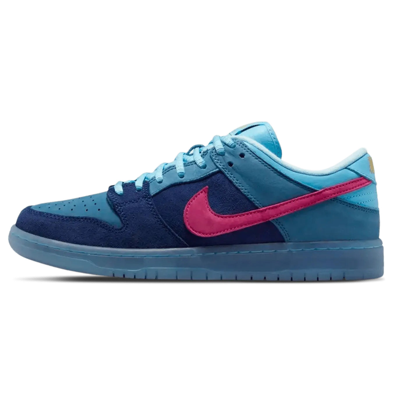 Nike Dunk Low SB x Run The Jewels '4/20' Nike SB skate shoes with padded support and grip