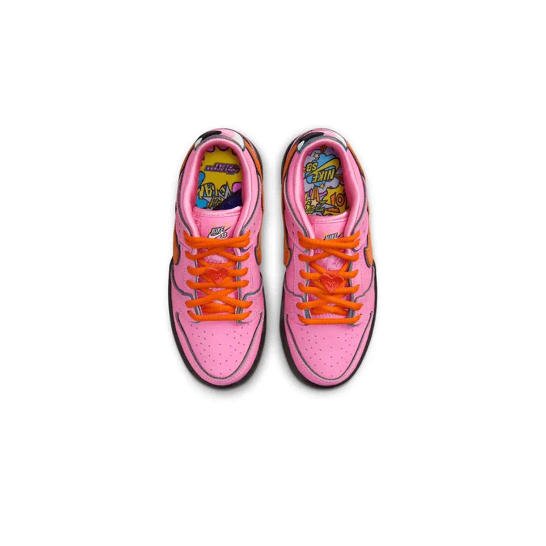 Nike Dunk Low SB x The Powerpuff Girls PS 'Blossom' Nike SB skateboarding shoes
