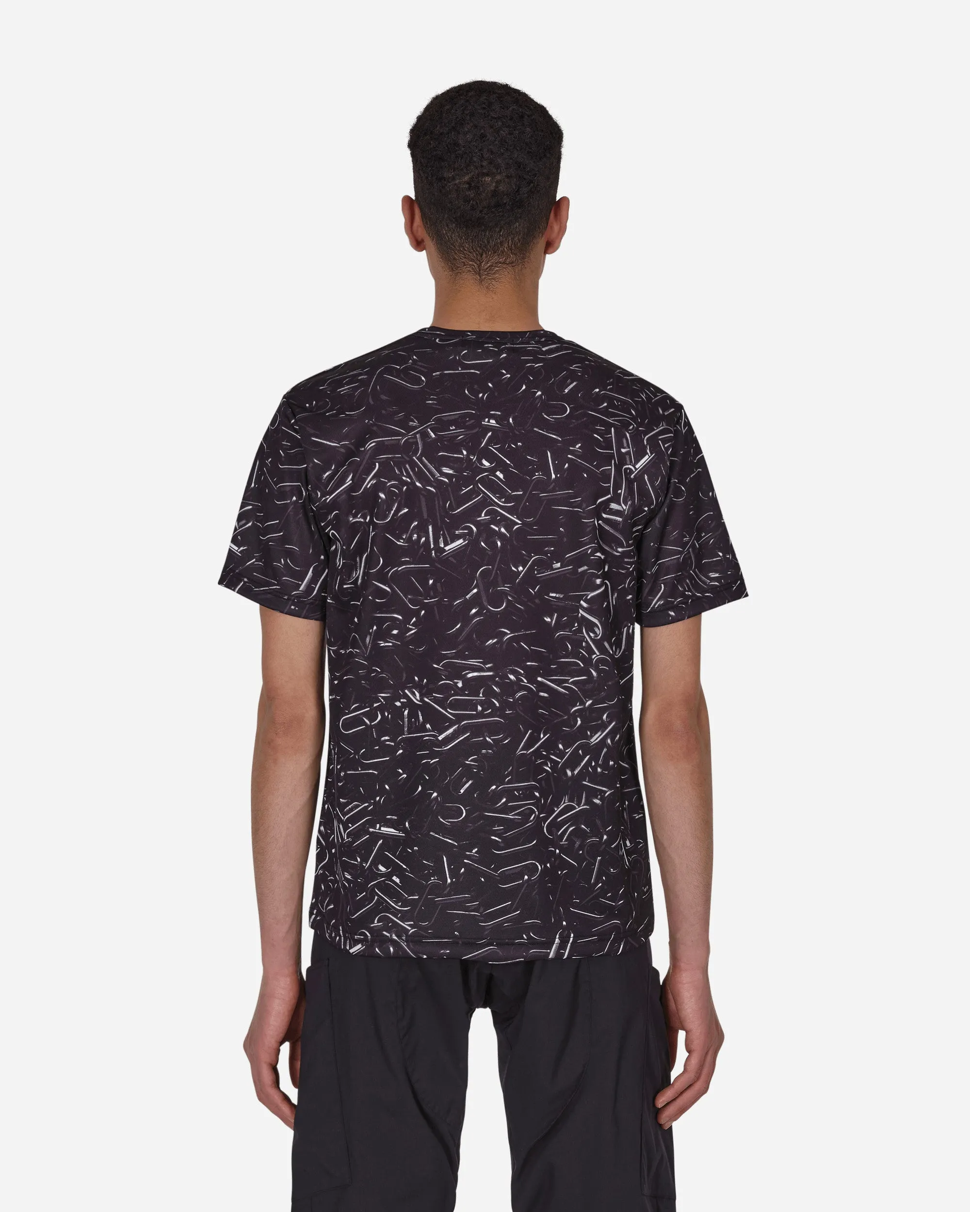 Nike Horizontal Triple Tick T-Shirt Black