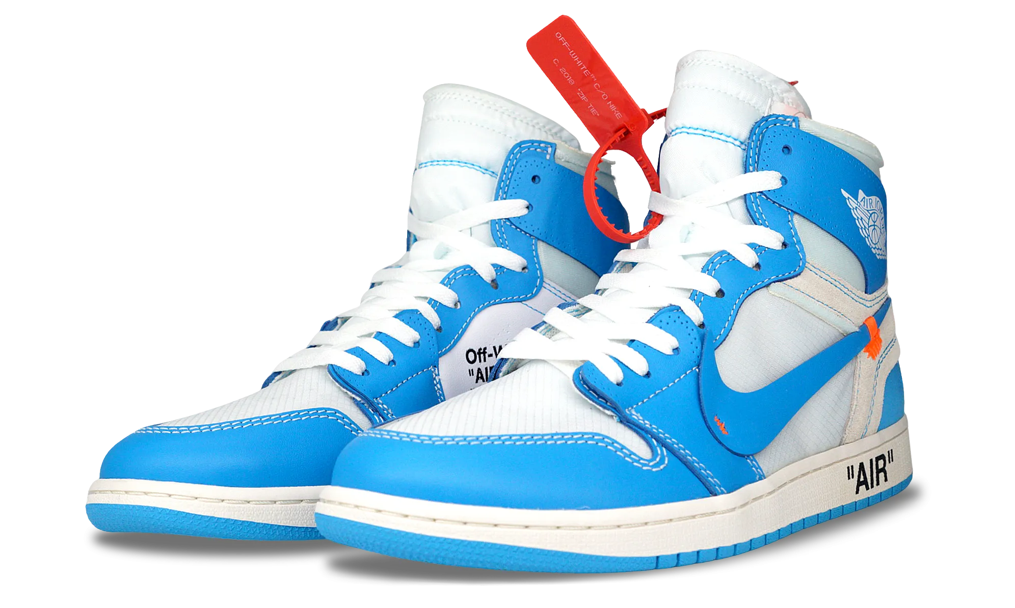Nike Jordan 1 Retro High OG x OFF-WHITE UNC (AQ0818-148) Men's Size 10-12 Off White editions