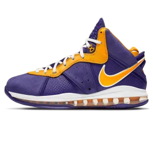 Nike LeBron 8 'Lakers' Nike Air Max lifestyle sneakers with sport details