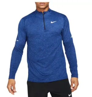 Nike Men's 1/4 Zip LS Running Tee - 451 Clothing Nike Men