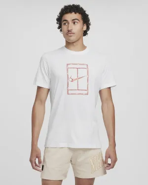 Nike Men's Court Dri-Fit Tee Shirt -HF6217-100 Clothing Nike Men